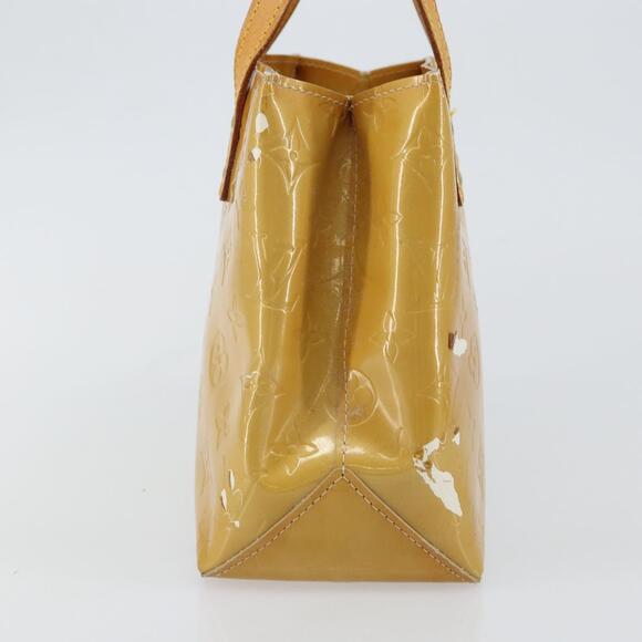 LOUIS VUITTON Monogram Vernis Reade PM Hand Bag Beige M91334 - Picture 5 of 12